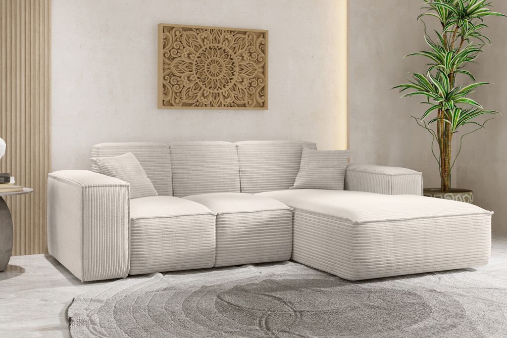 Kaiser Möbel Ecksofa, Eckcouch L form, Wohnzimmer Couch Produktbild 
