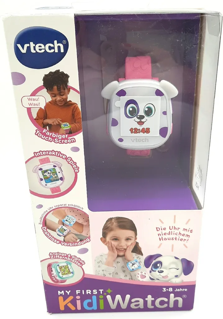 My First KidiWatch rose : montre connectée éducative pour enfant VTech - 6