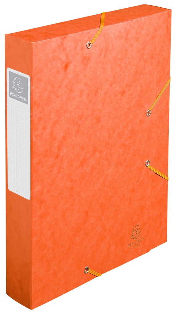 EXACOMPTA Sammelbox Cartobox DIN A4 60 mm orange