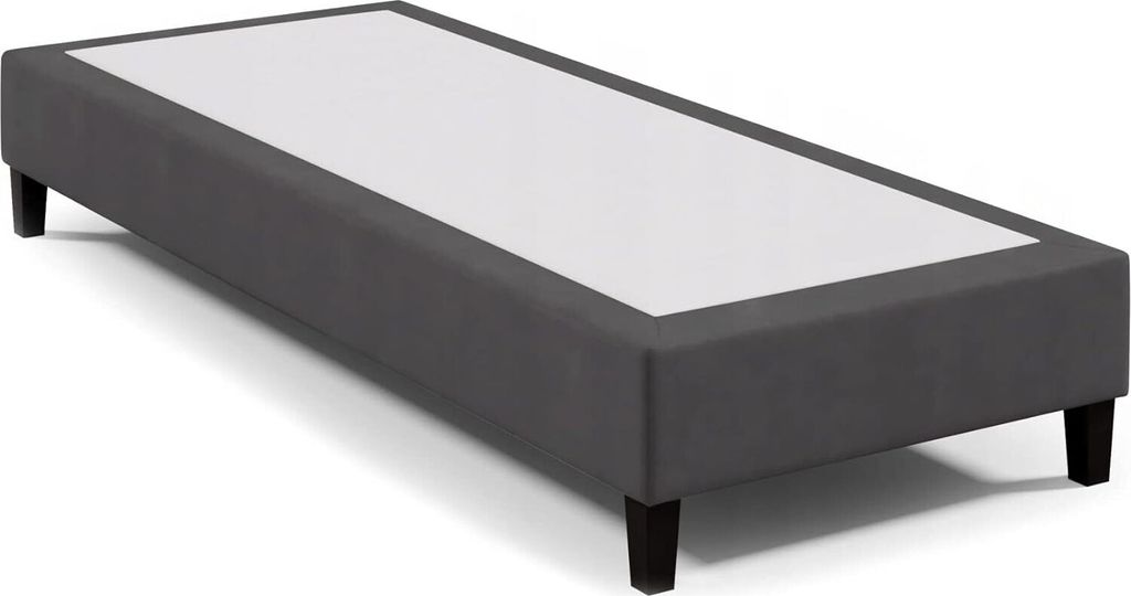 Boxspringgestell 70x200-90x200 cm Boxspring Rahmen ohne Matratze Boxspringbett Hotelbett 70x200 Graphit