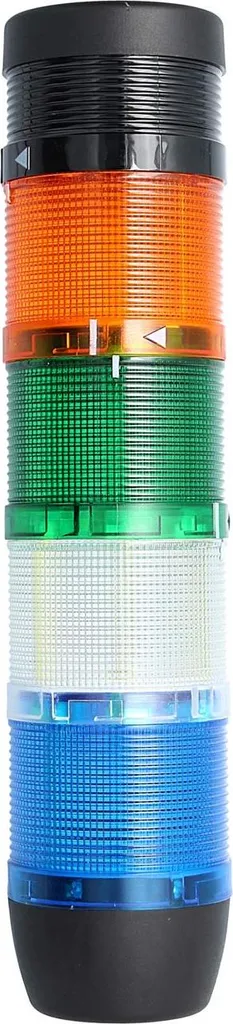 STEX24 SS70-B4/24 109 Colonna a LED 70mm 24V IP65 con Segnale Acustico