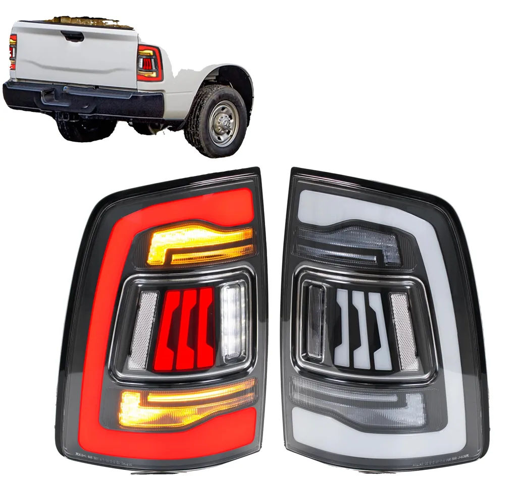 Feux LED arrière 12V anti-infiltration IP67 et clignotants dynamiques