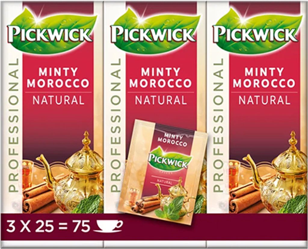 Pickwick - Tee Pickwick Minty Marokko 2gr 25st | 3 Stück Produktbild 