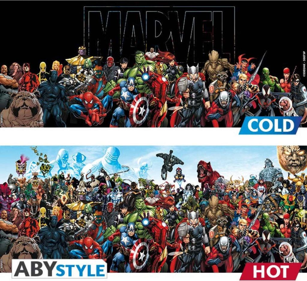MARVEL - Becher Wärmewechsel - 460 ml - Marvel Heroes Produktbild 