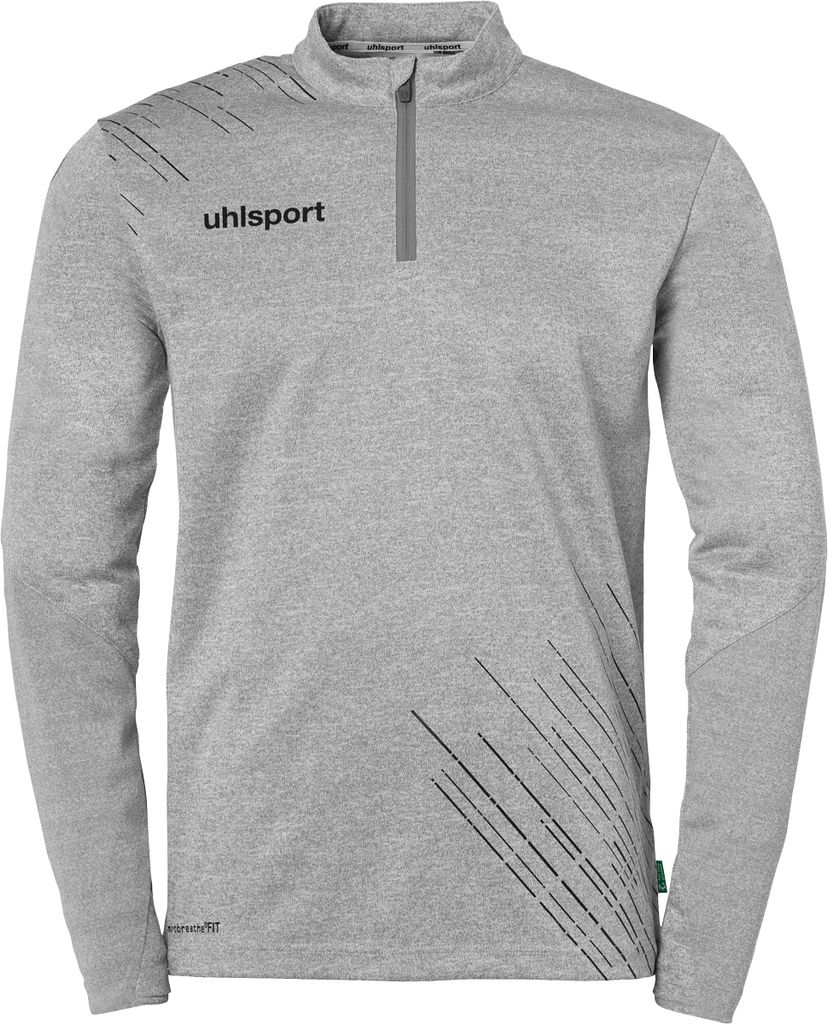 uhlsport 1/4 ZIP TOP SCORE 26 1/4 ZIP TOP Children, Unisex 1002246_02 dark grau melange/schwarz 164