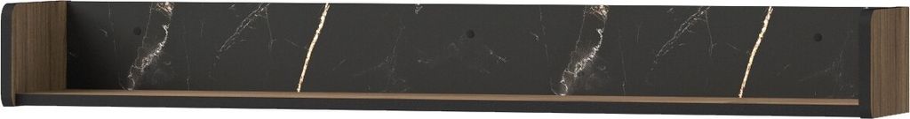 Furniture24 Hängeregal PRESTIGO P15 Wandboard Wandregal 120 cm