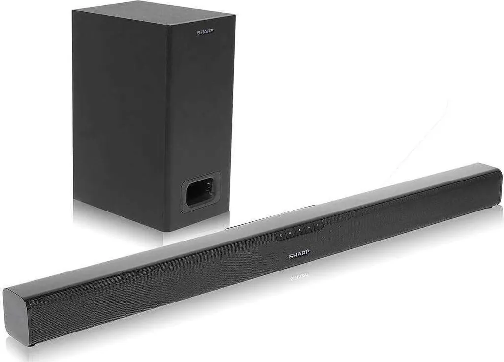 Sharp HT-SBW110 - Soundleistensystem - 2.1-Kanal - kabellos - Bluetooth - Schwarz (HT-SBW110) - 3