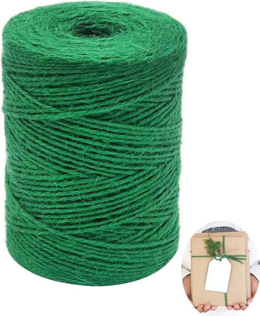 100M Gartenschnur, 3 mm Pflanzenbinder für Garten, Tomaten, Wein, Floristik, Bündelung und Handwerk
