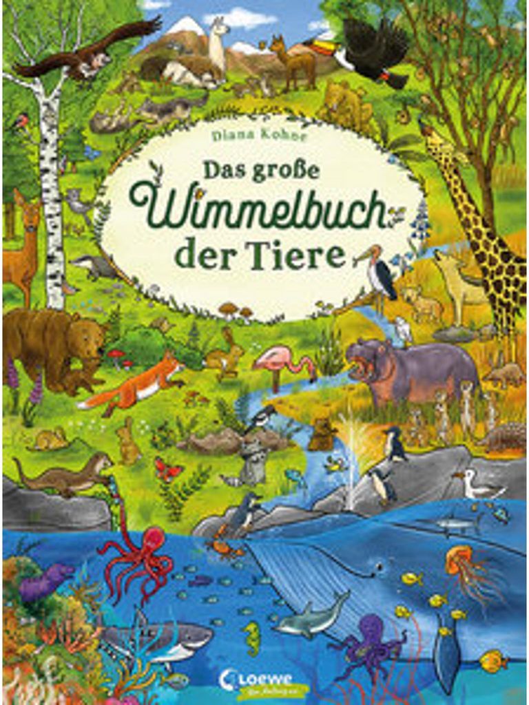 Das große Wimmelbuch der Tiere Zdjęcie produktu 