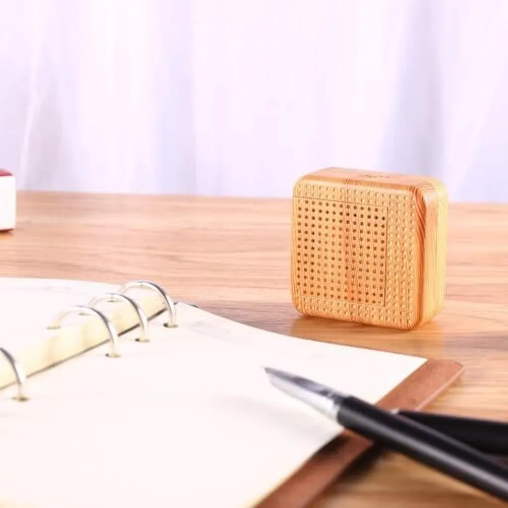 Weljoy Diffusore da Viaggio Portatile Legno: Aromaterapia in Auto - 3