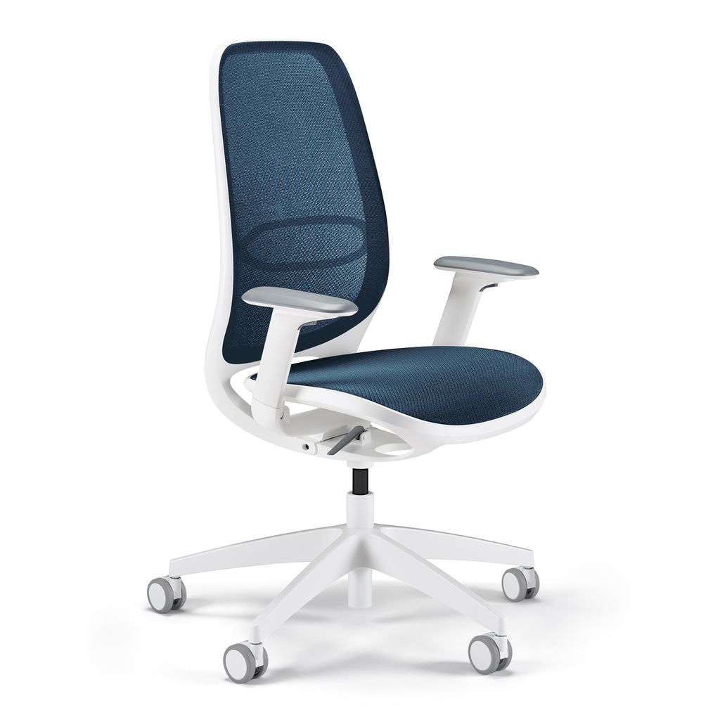 sedus Bürostuhl se:air, Ai-821/008 blau/weiß Produktbild 