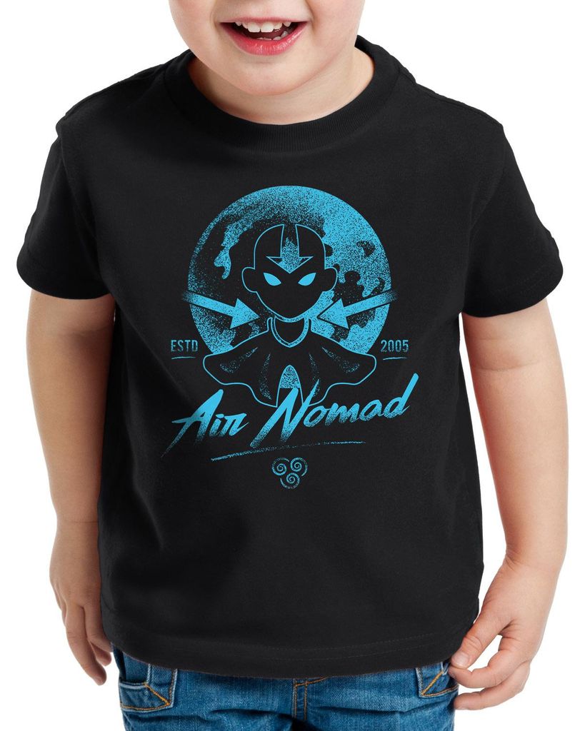 style3 The Moonlight Air Nomad T-Shirt für Kinder