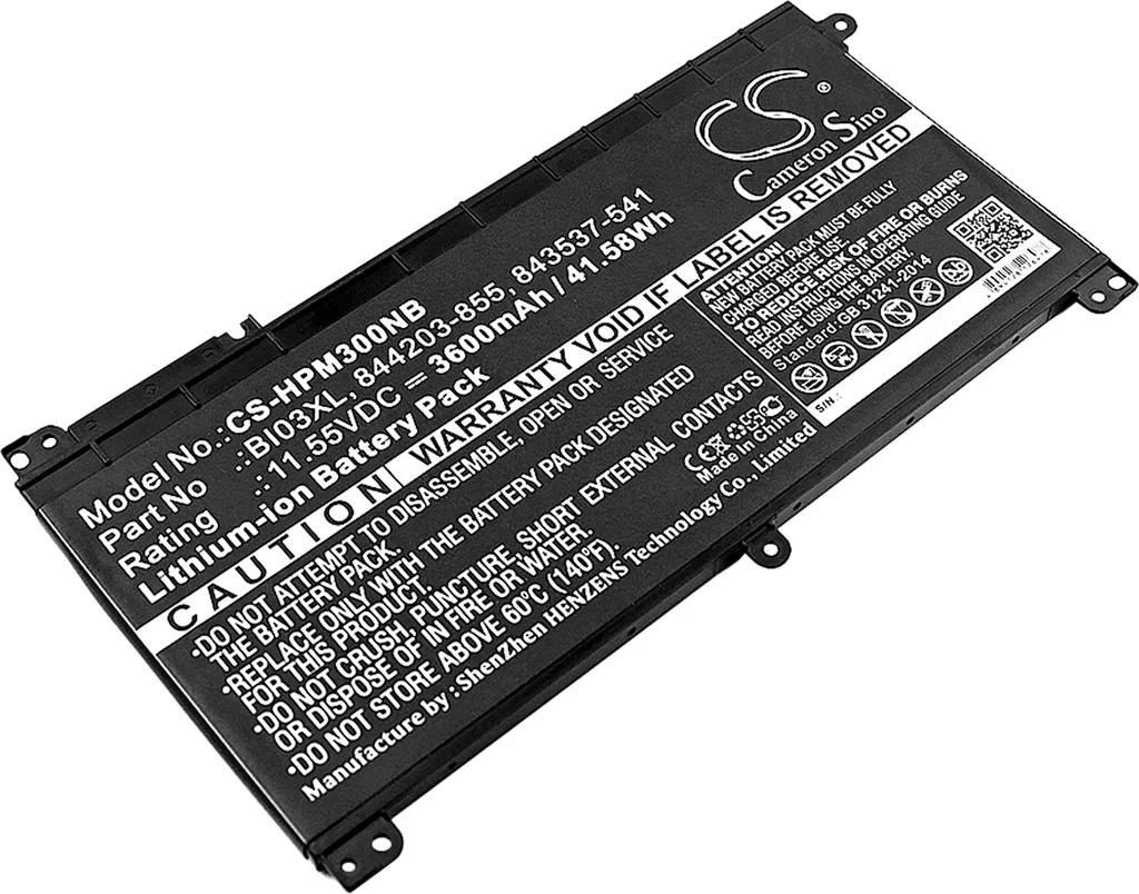Batterie Ordinateur Portable pour HP Pavilion 13-U013NA x360 M3-U