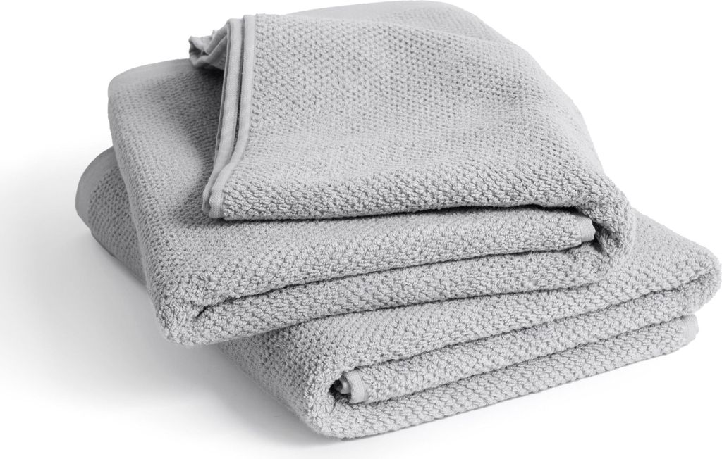 Herzbach Home Damen Duschtücher Spa 70x140 Perlgrau 70x140 cm