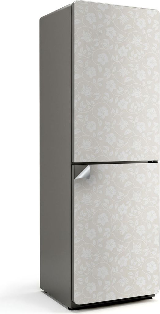 Sechseckige Geometrie – Kühlschrank Aufkleber – Klebefolie Kühlschrank – Kühlschrank Dekor – Kühlschrankfolie selbstklebend – Küchen...