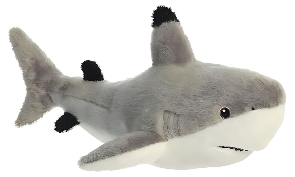 Eco Nation Aurora Shark Teddybär Beige 38 cm Beige 38 cm Produktbild 