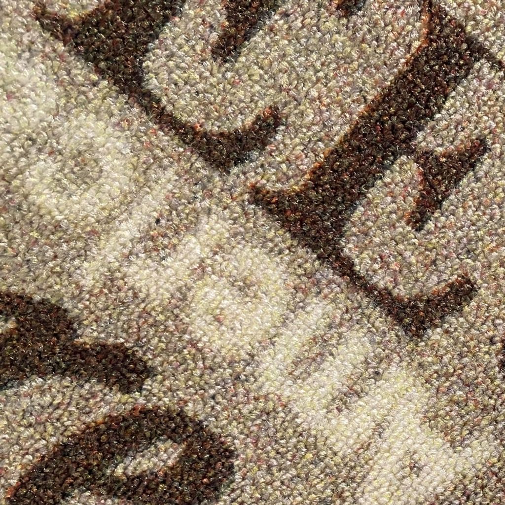 Coffee Küchenläufer in beige mit Gelrücken und braunem Produktbild 2