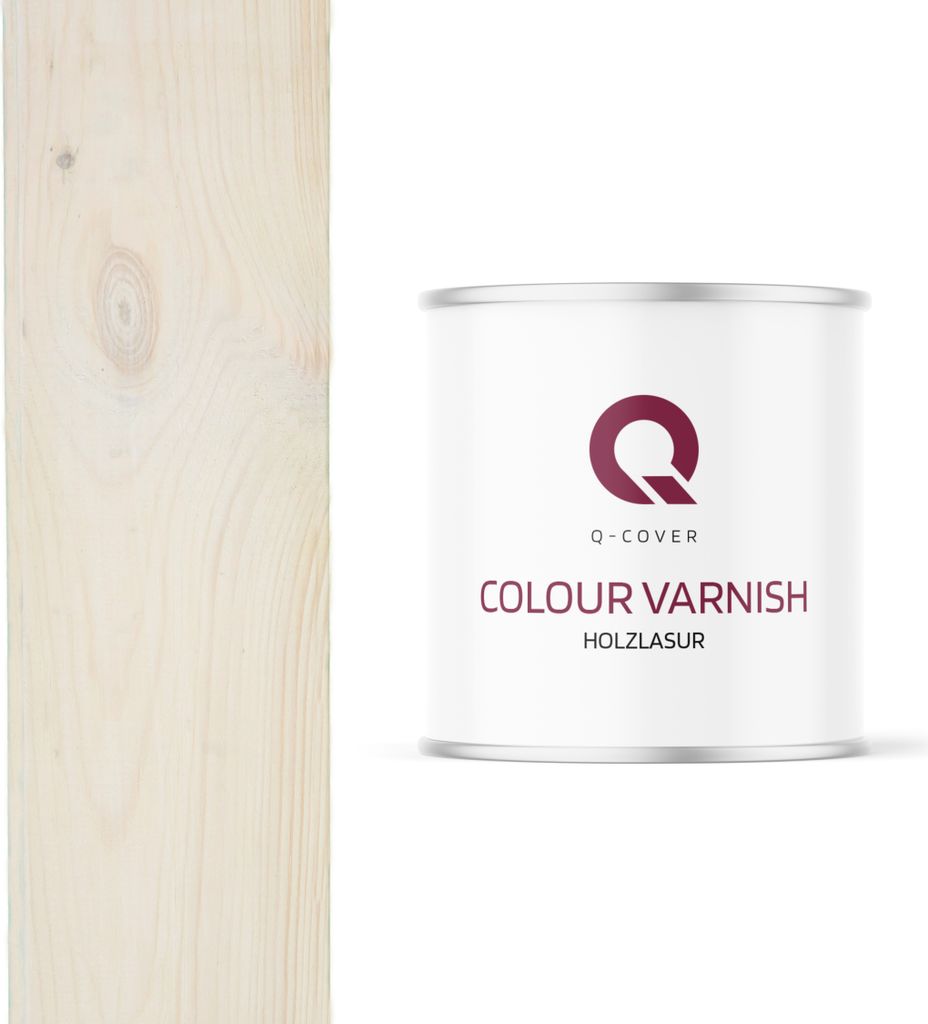 Holzlasur | Weiß 2,5 L Satin Holzschutz Holzschutzlasur | Lasur Wasserbasierte Innen Außen Lasur Abperleffekt Lasur Für Holz