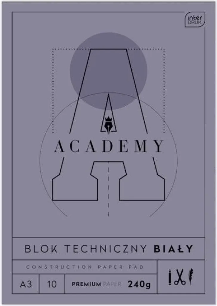 Blocco tecnico A3/10K Academy (10 pezzi)