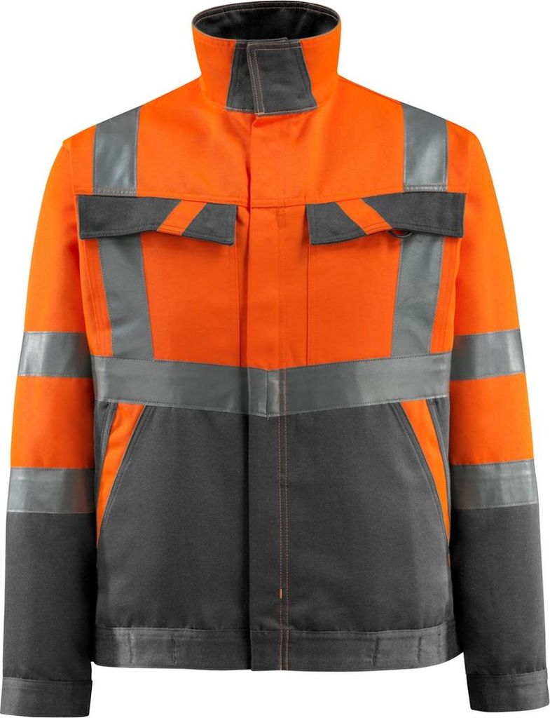 MASCOT Forster Arbeitsjacke Größe XL, hi-vis orange/dunkelanthrazit | Packung (1 Stück)