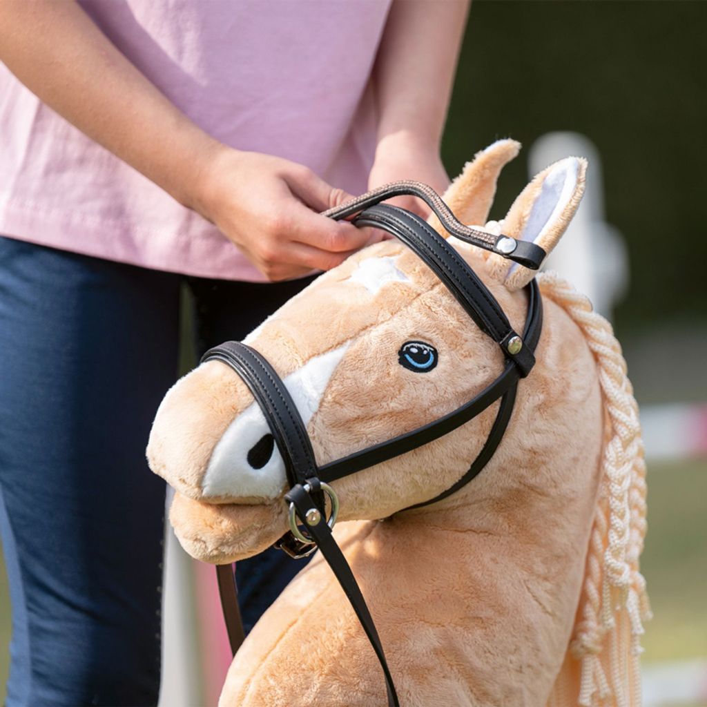 Trense -Hobby Horsing-  schwarz Produktbild 6
