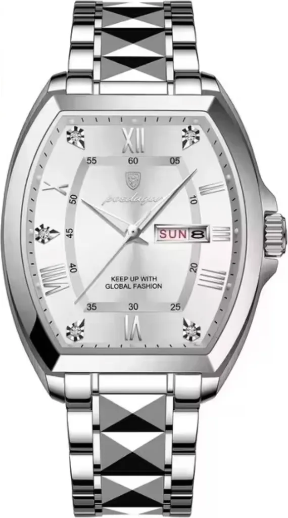 Orologio POEDAGAR Top Argento - Eleganza e Stile per Uomo KP35007
