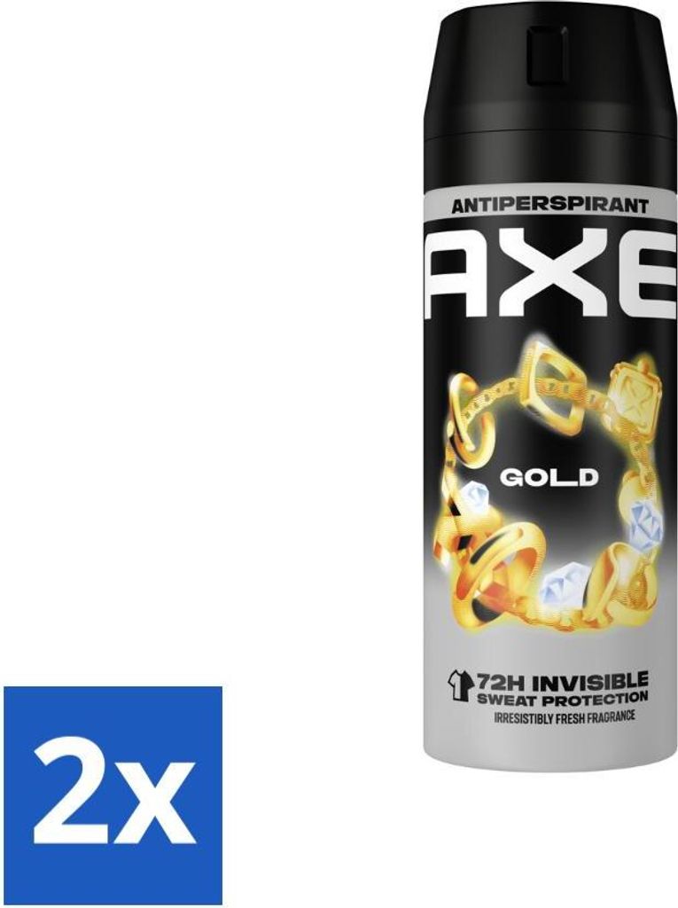 Ax Antitranspirant Spray Gold 150 ml - Pack économique - 2 Image du produit 