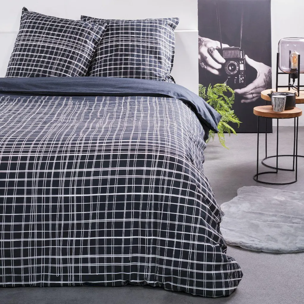 Housse de couette SUNSHINE JADE pour chambre parentale élégante