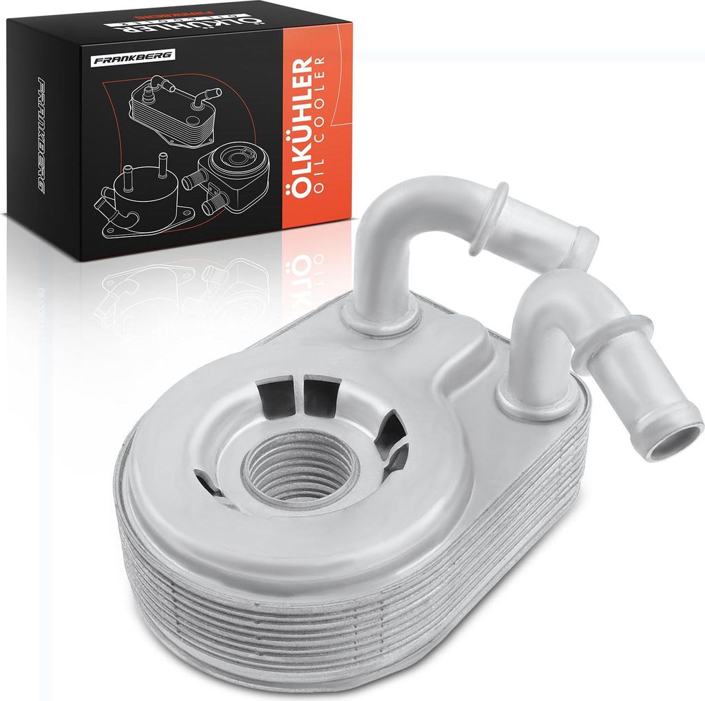 Frankberg 1x Ölkühler Motoröl für Fiat Doblo Stilo Bravo Alfa Romeo 147 156 Lancia 1.9L