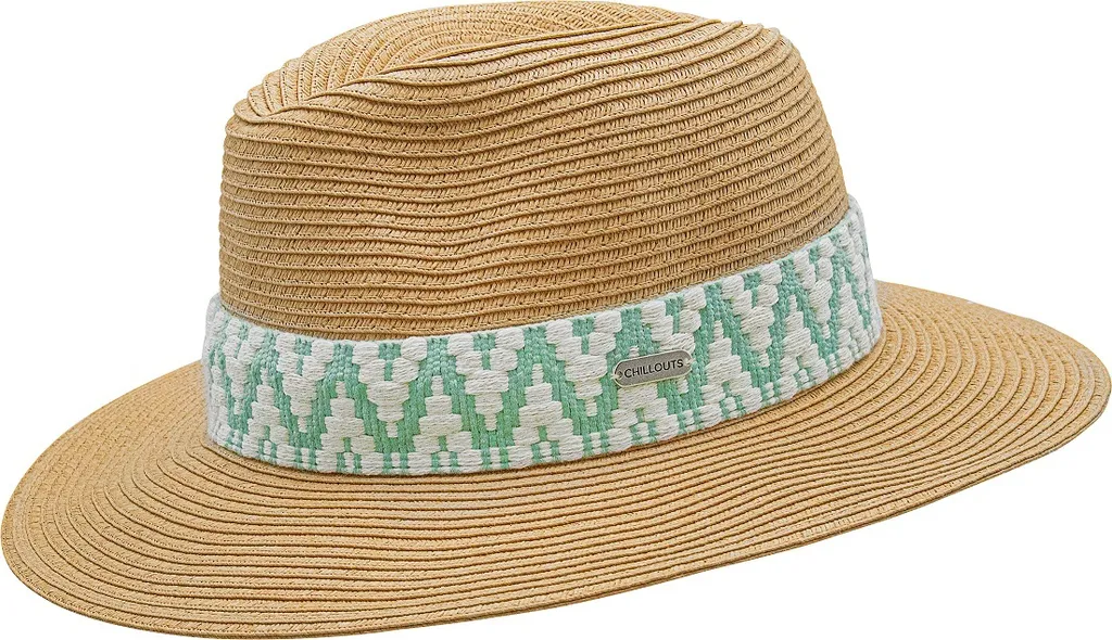 Chapeau de Voyage Fedora Marron S/M pliable pour Vacances et Plage Chic