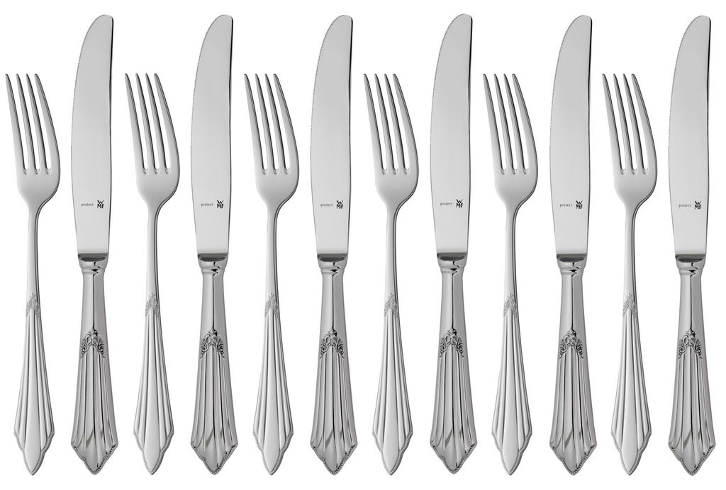 Fächer Dessertbesteck-Set, 12-teilig, Cromargan protect® Produktbild 