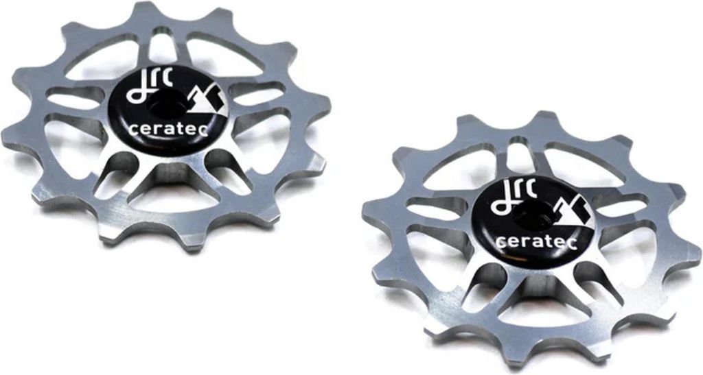 Jrc - keramische schaltwerk wielset sram force, rot, rival axs 12t gunmetal