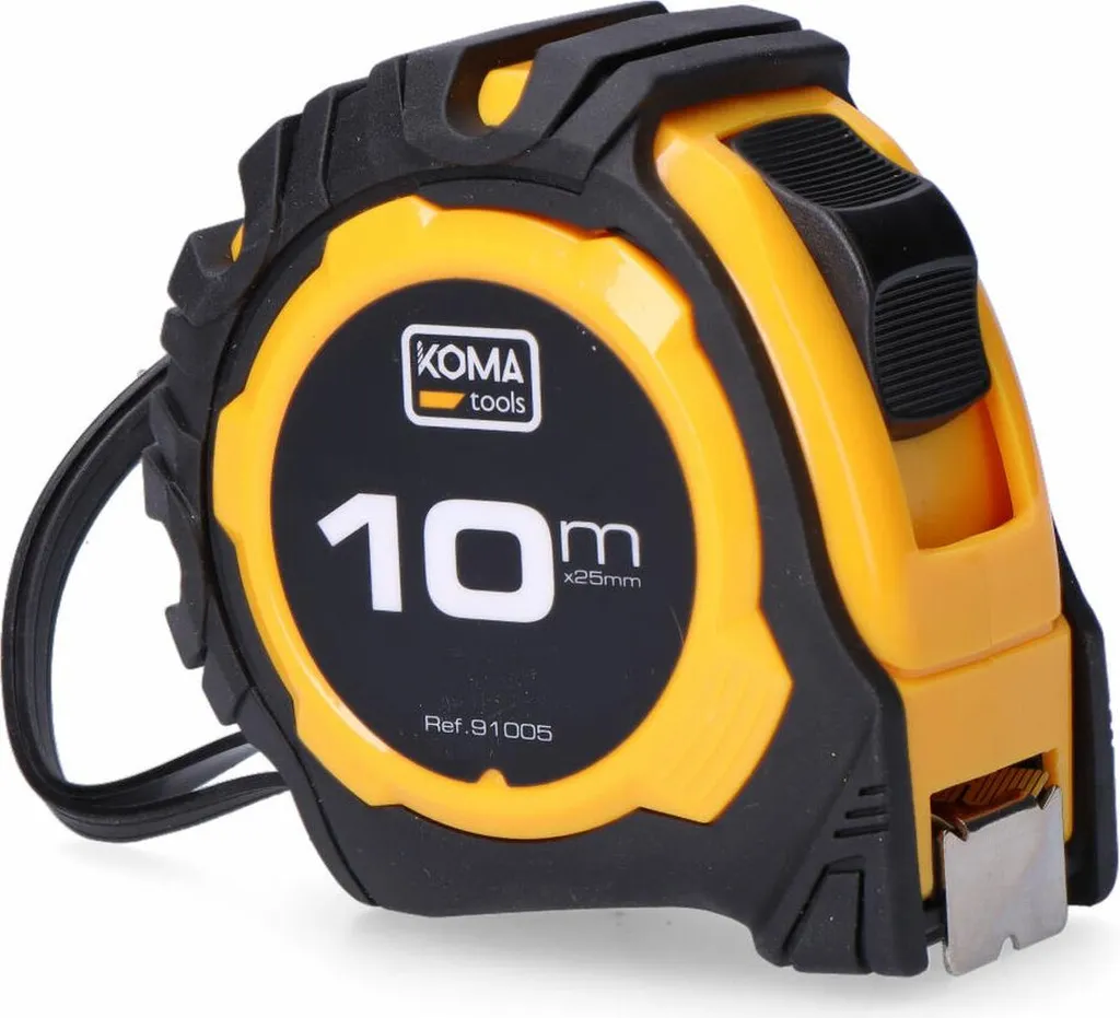 Metro a nastro Koma Tools 10m x 25mm - Standard ABS Alta Durata