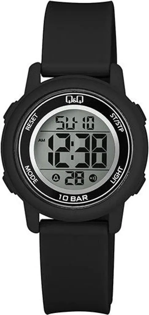 Montre de tous les jours pour natation et loisirs : Q&Q M208J007Y noir