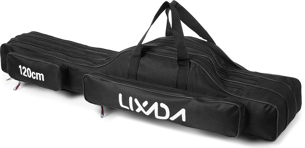 Lixada 3-lagiger Angelrutenbeutel Tragbarer Klappstab Produktbild 