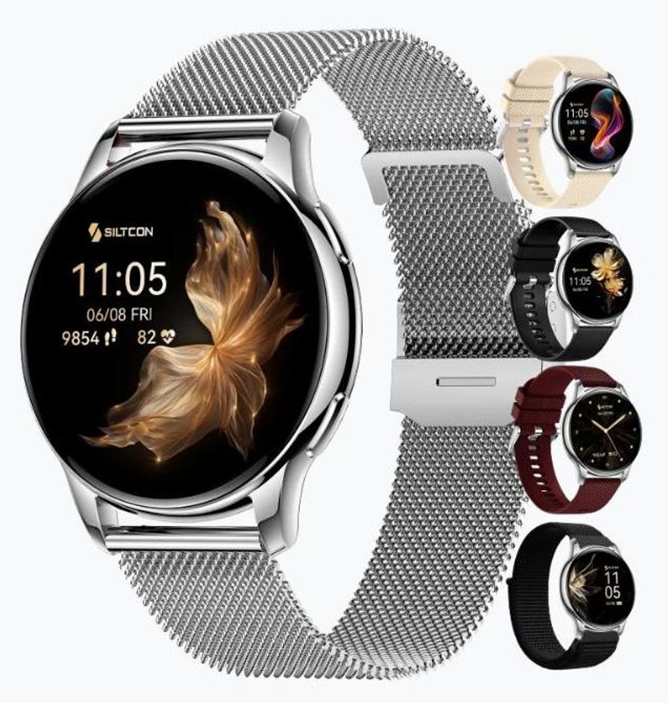 Siltcon® Auréa Smartwatch Dames & Heren - Horloge Dames - Productafbeelding 