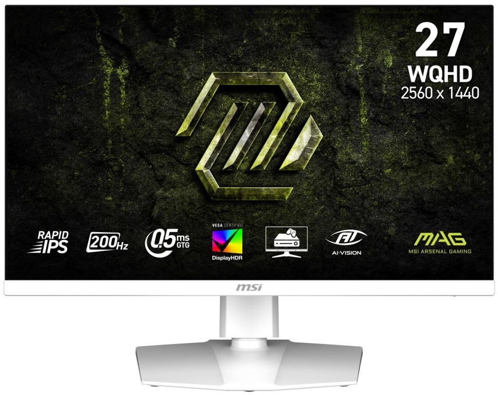 MSI MAG 274QRFW E20, 68,6 cm (27"), 2560 x 1440 Pixel, Wide Produktbild 