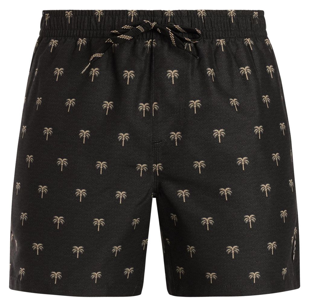 Protest PRTMascot Herren Badehose schwarz-gemustert schwarz-gemustert XL