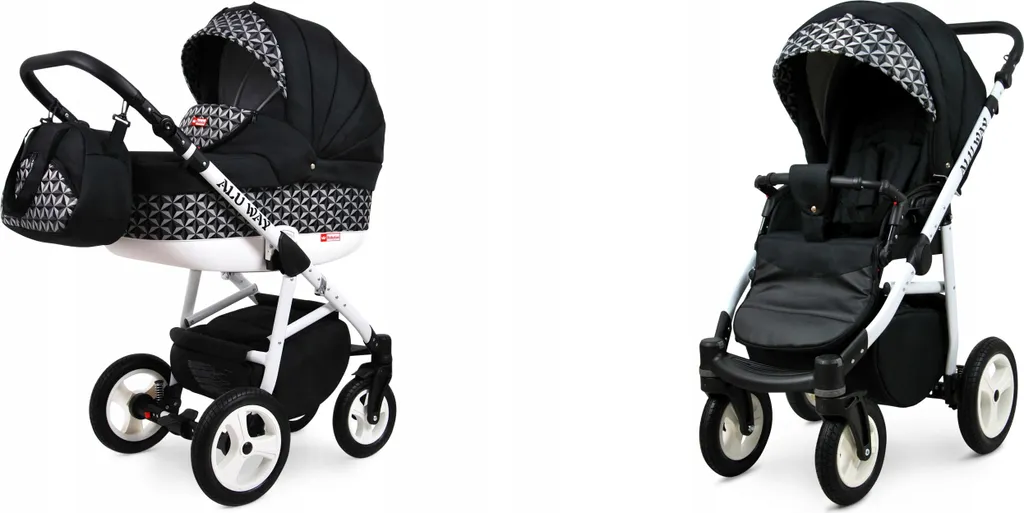 Poussette 2 en 1 BabyLux Alu Way : La Solution Compacte et Tout-Terrain