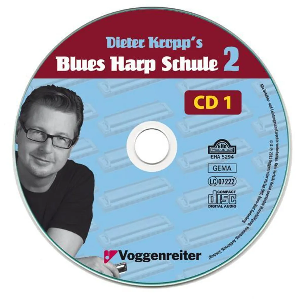 Méthode d'harmonica Blues Harp Schule Vol 2 avec 2 CD audio d'exercices - 4