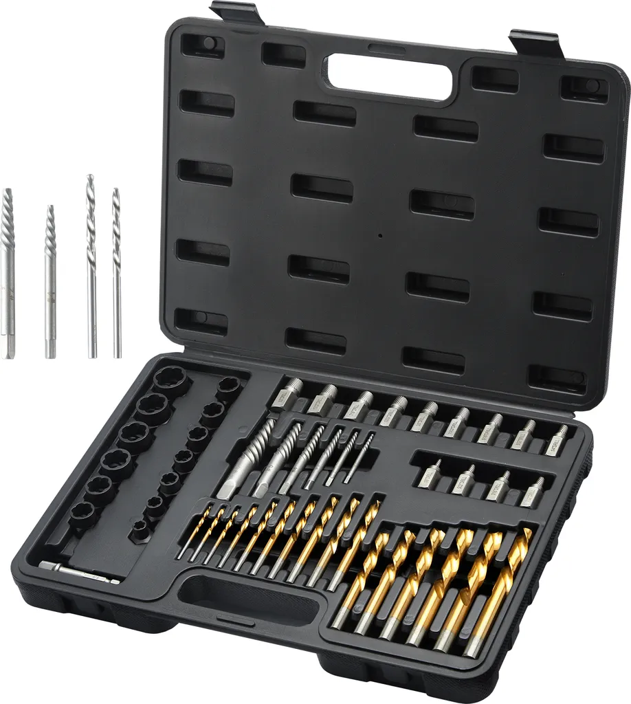 Extracteur de Vis et Goujons 48 Pièces : Kit de Réparation pour Ateliers