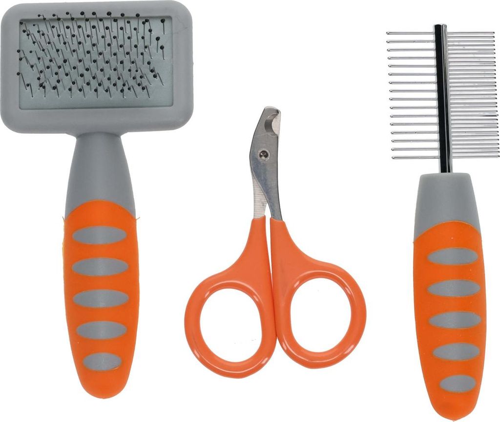 Duvo+ Nager-Pflegeset orange/grau