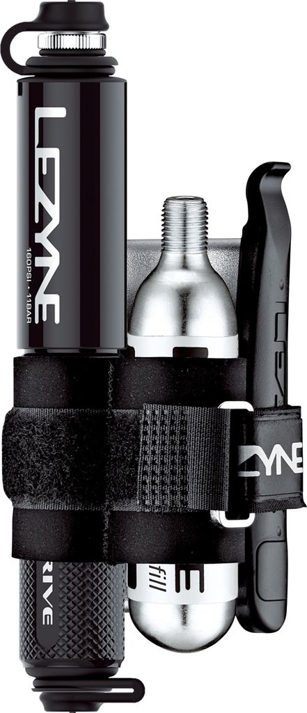 Lezyne Pocket Drive Black Mini-Fahrradpumpe Produktbild 