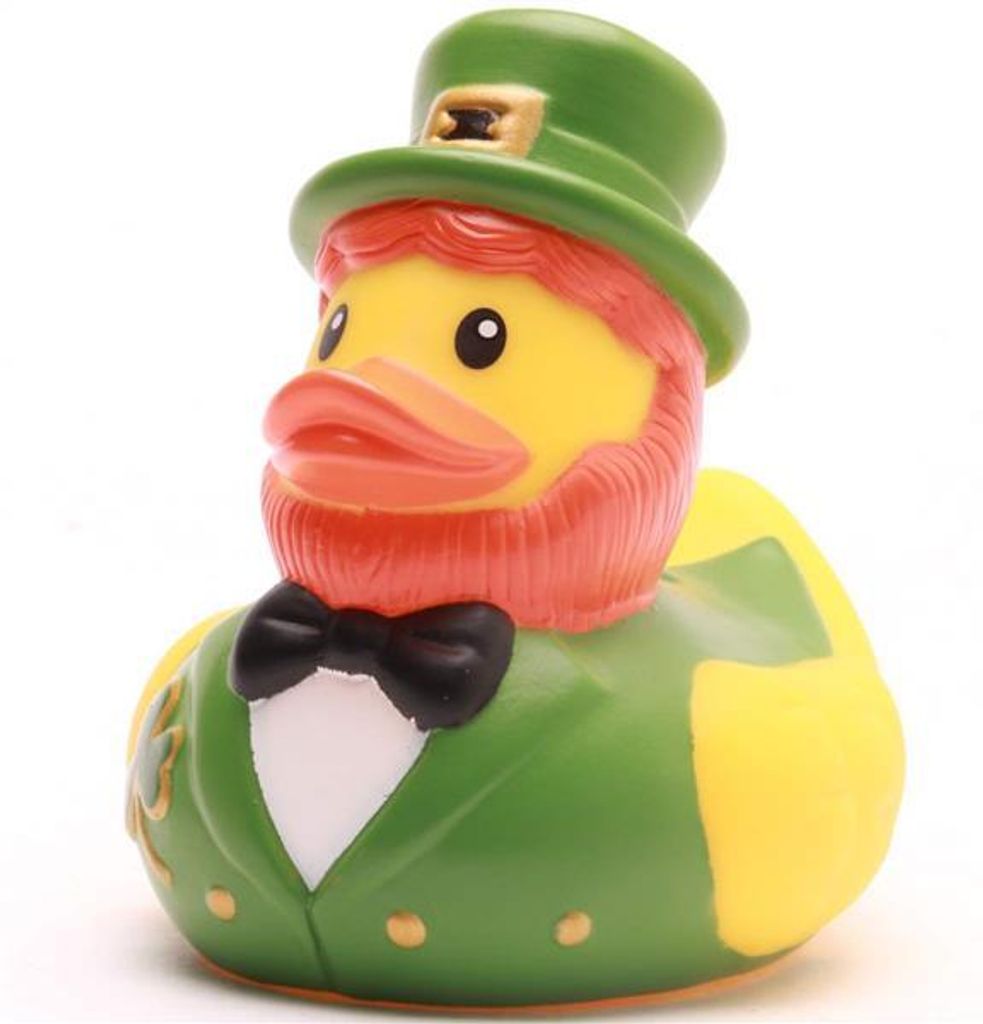 Badeente Leprechaun Vinyl 10,5 cm
