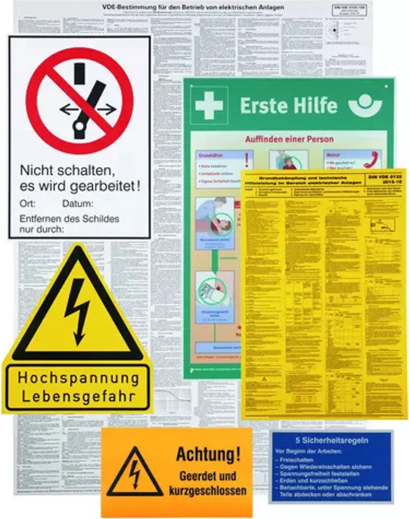 Panneau de signalisation plastique incassable pour sécurité intérieure