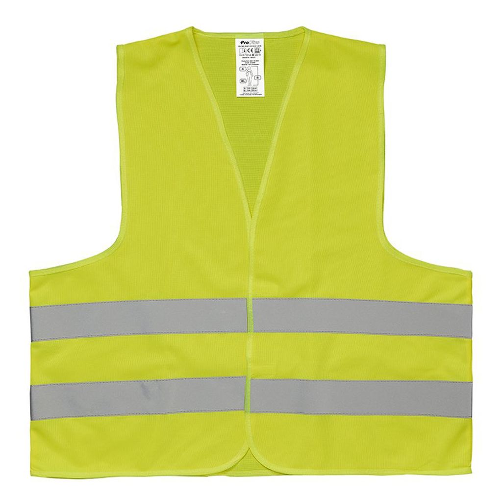 Michelin Warnweste Textile Kids Warnweste Kinder 6 - 12 J. Männchen Sicherheitsweste NEON