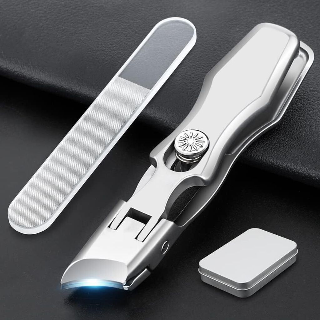 Extra breite Nagelknipser mit diagonaler Backe und Produktbild 