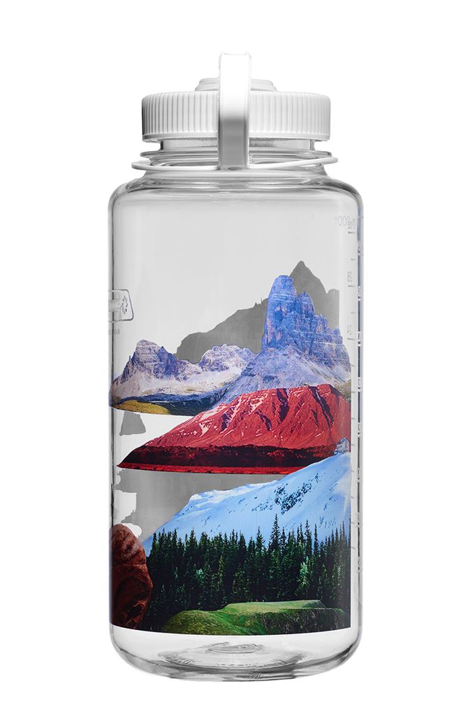 Nalgene Trinkflasche 'WH Sustain' - 1 Liter, Mixed Landscapes