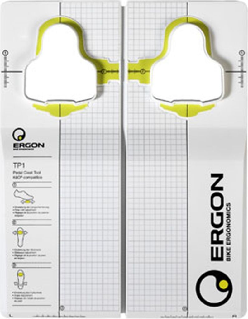 Ergon TP1 Pedal Cleat Tool Shoe Adjustment Template per Immagine del prodotto 