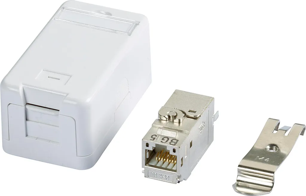 Module Keystone C6Amodul 180° blindé METZ CONNECT installation simple